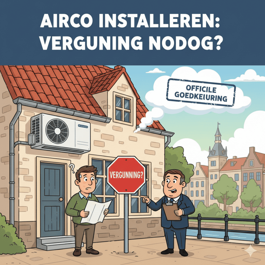 Heb ik een vergunning nodig voor een airconditioning?
